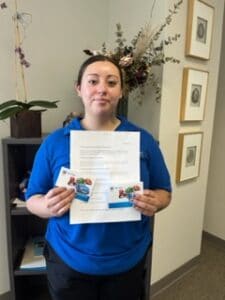 Home Care Bakersfield CA - Jasmine Perez Employee of the Month in Bakersfield