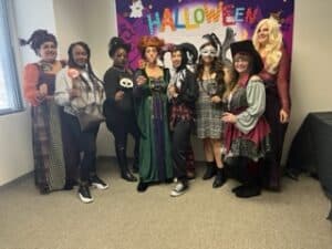 In-Home Care Bakersfield CA - Bakersfield Office had a Caregiver and Client Halloween Party