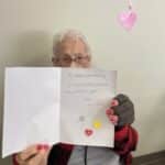 Alzheimer's Care Bakersfield CA - Bakersfield Office has Valentines Day Party for their Clients
