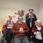 Alzheimer's Care Bakersfield CA - Bakersfield Office has Valentines Day Party for their Clients