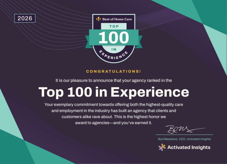Home Care Fresno, CA - Everlight Care Earns 2026 Best of Home Care®